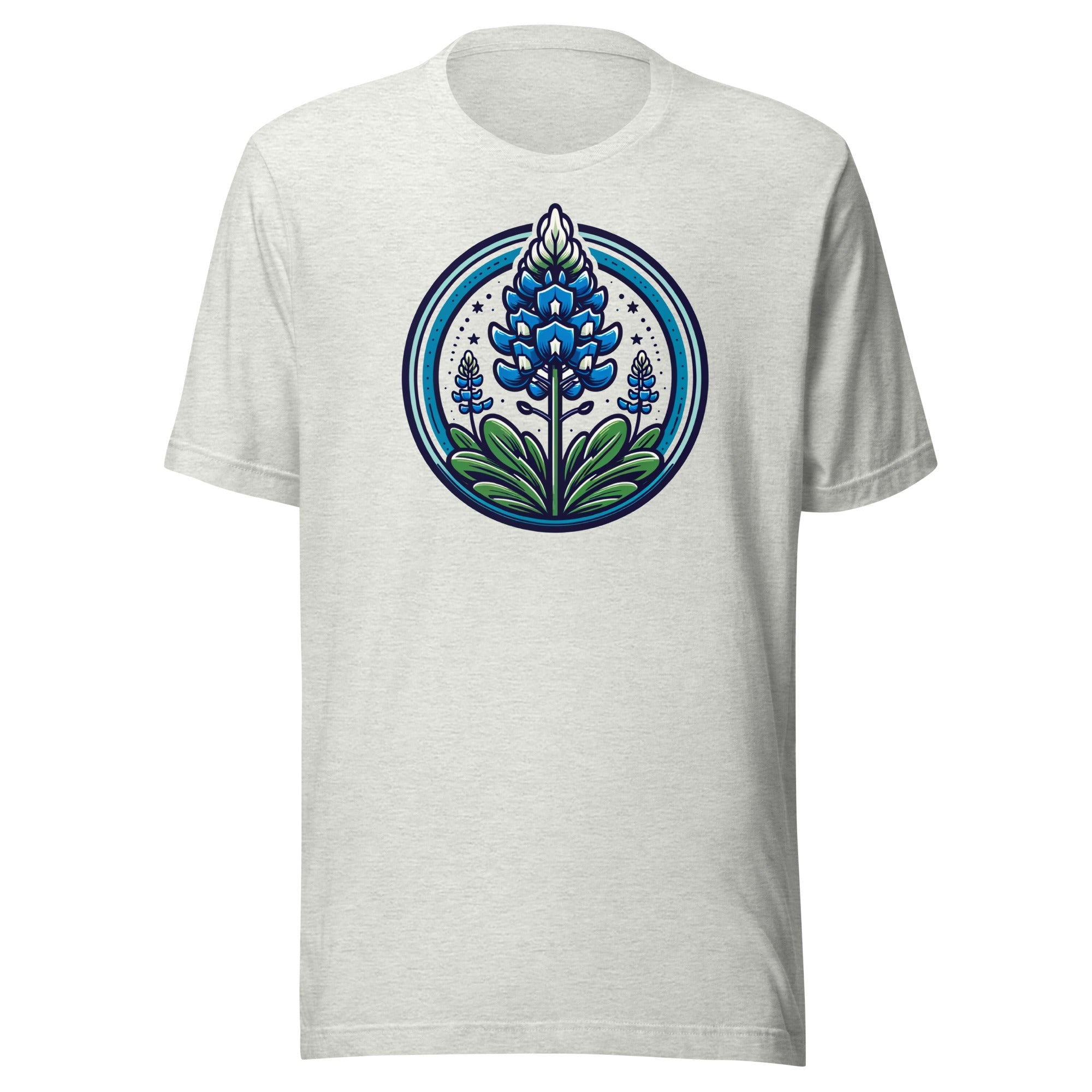 Bluebonnet Emblem Bella Canvas Adult t-shirt - CueroThreads LLC