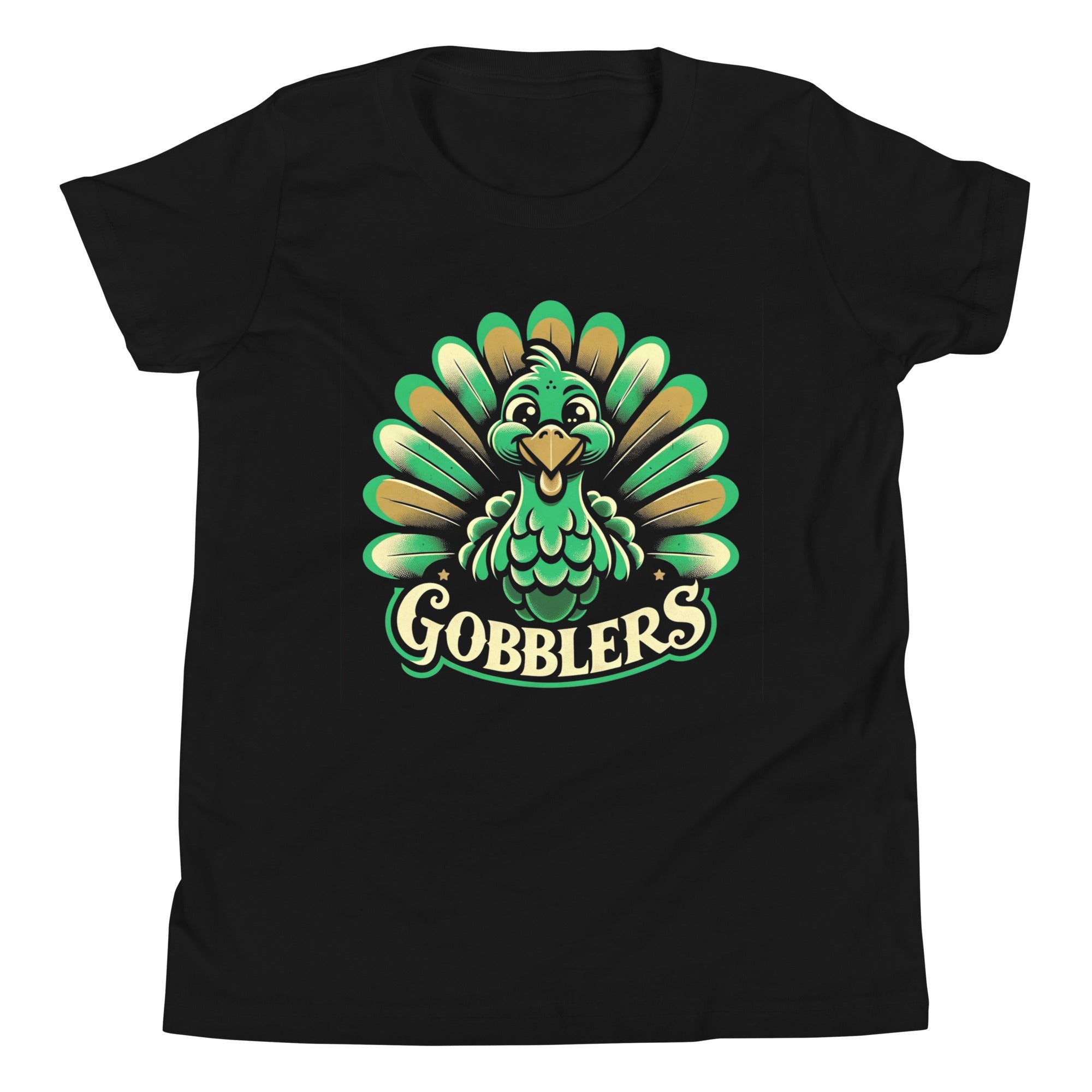 Cheeky Gobbler Grin Bella Canvas Youth Short Sleeve Tee - CueroThreads LLC