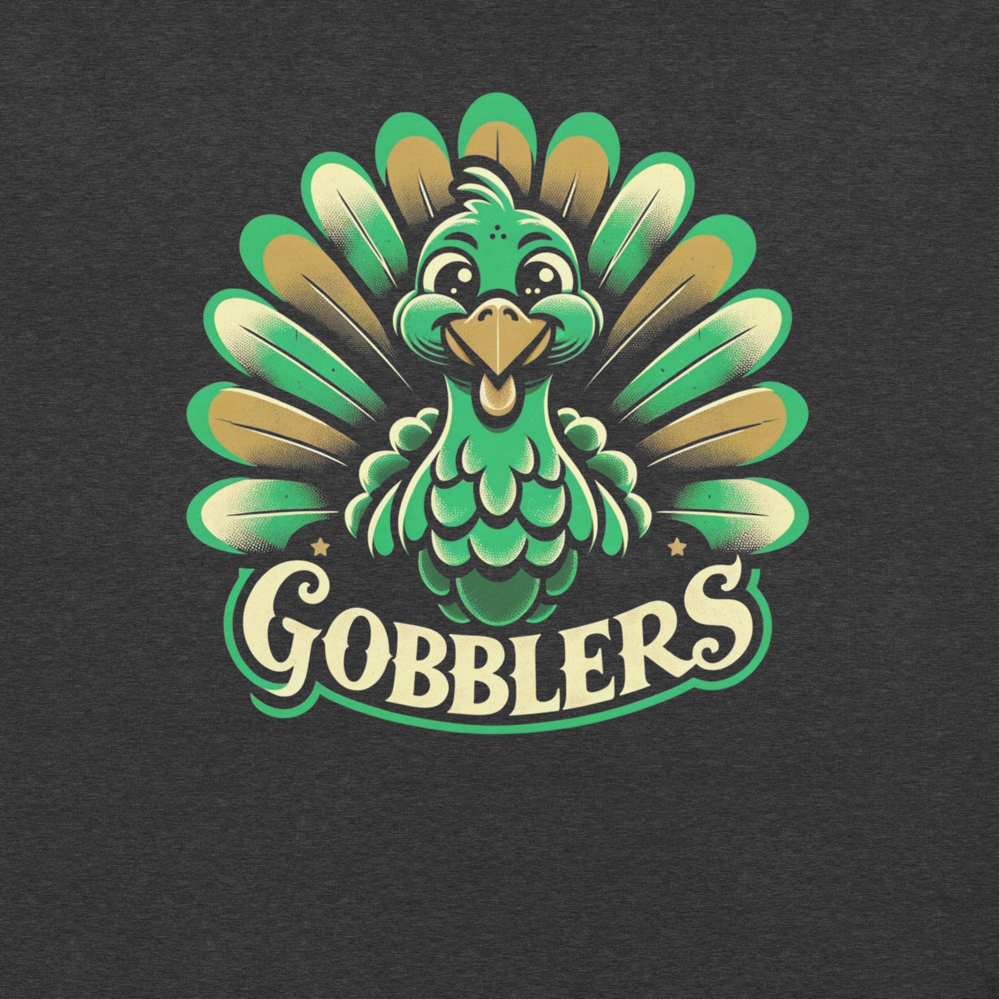 Cheeky Gobbler Grin Unisex Bella Canvas t-shirt - CueroThreads LLC