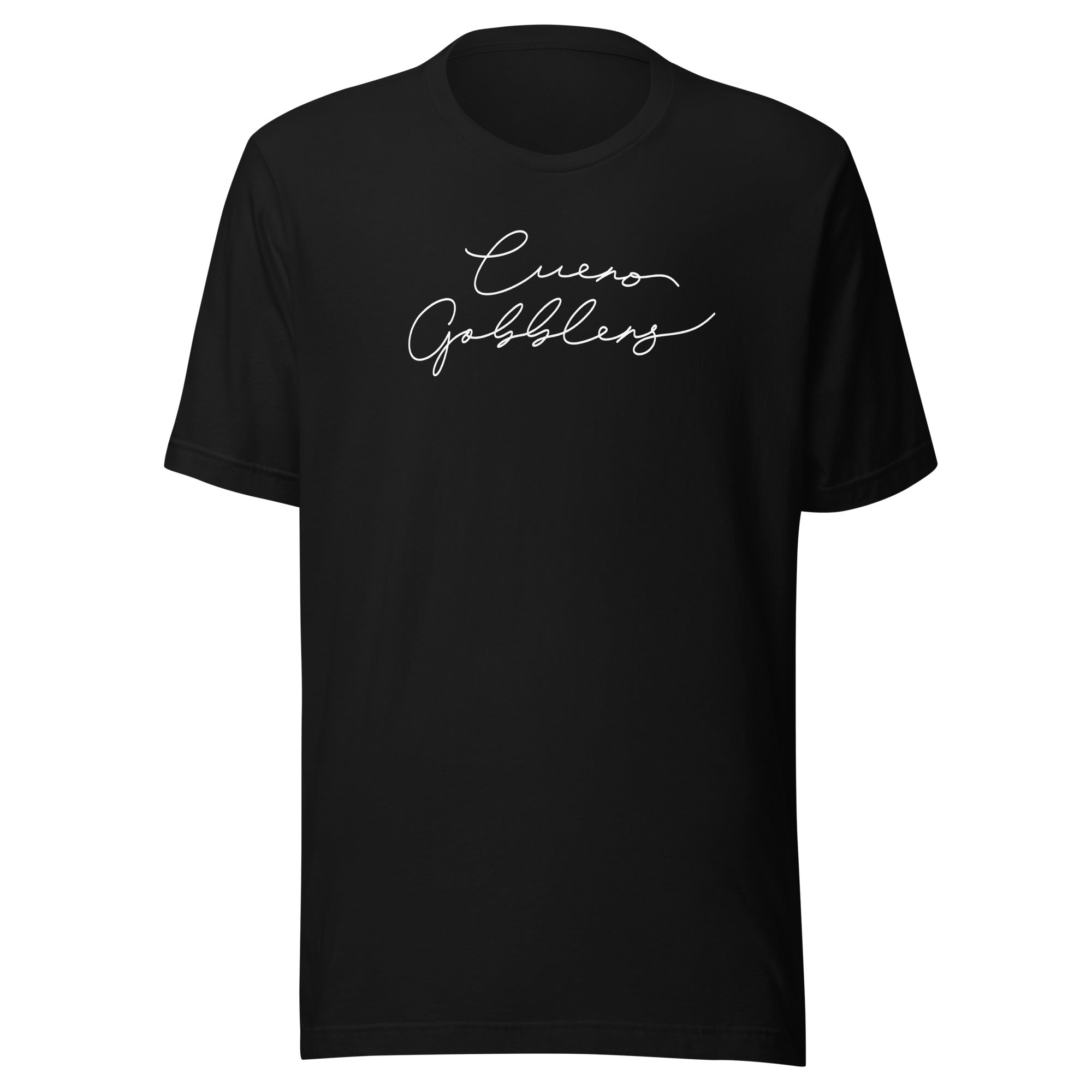 Classic Cursive Cuero Gobbler Unisex t-shirt - CueroThreads LLC