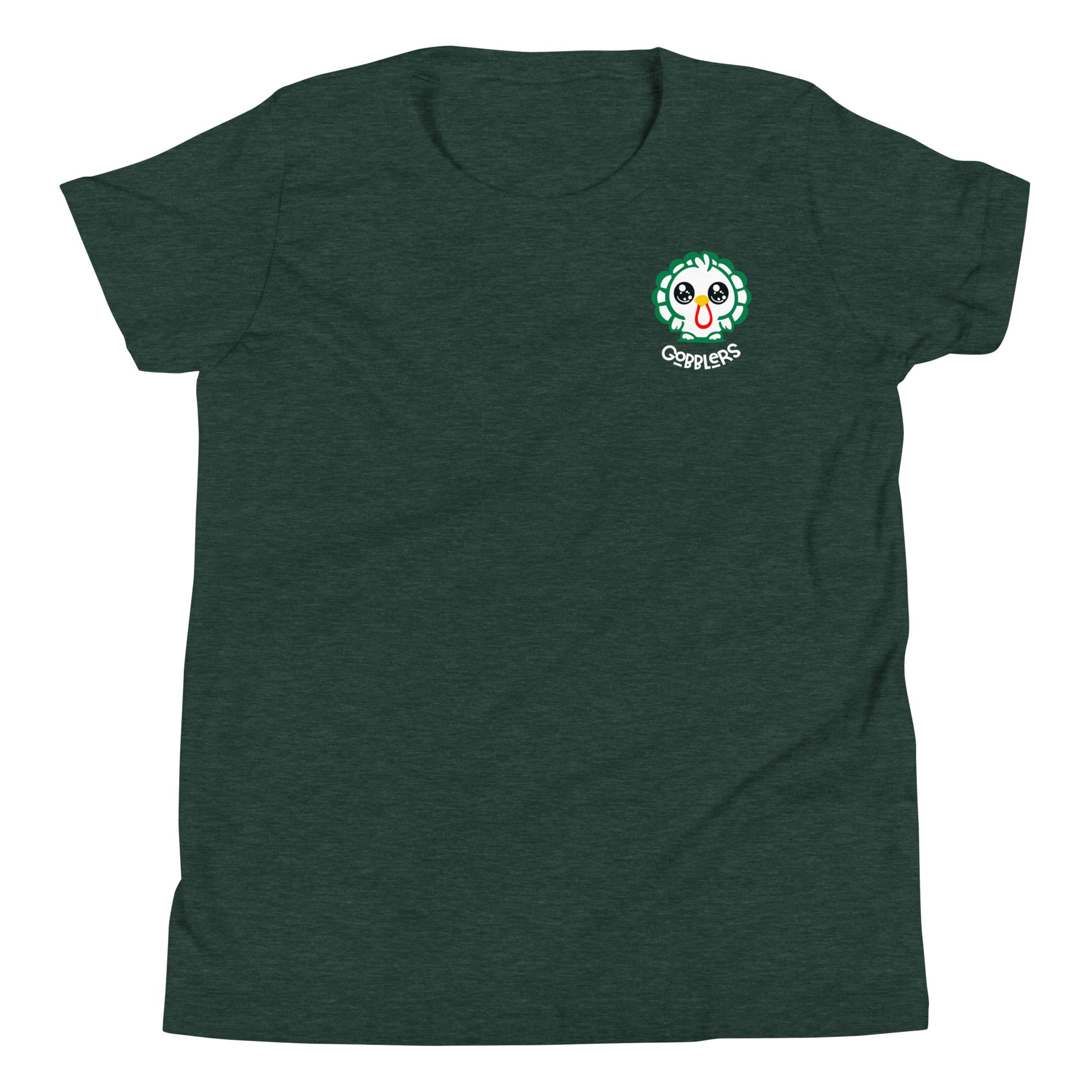 Classic Gobbler Left Chest Youth Short Sleeve Bella Canvas T-Shirt - CueroThreads LLC