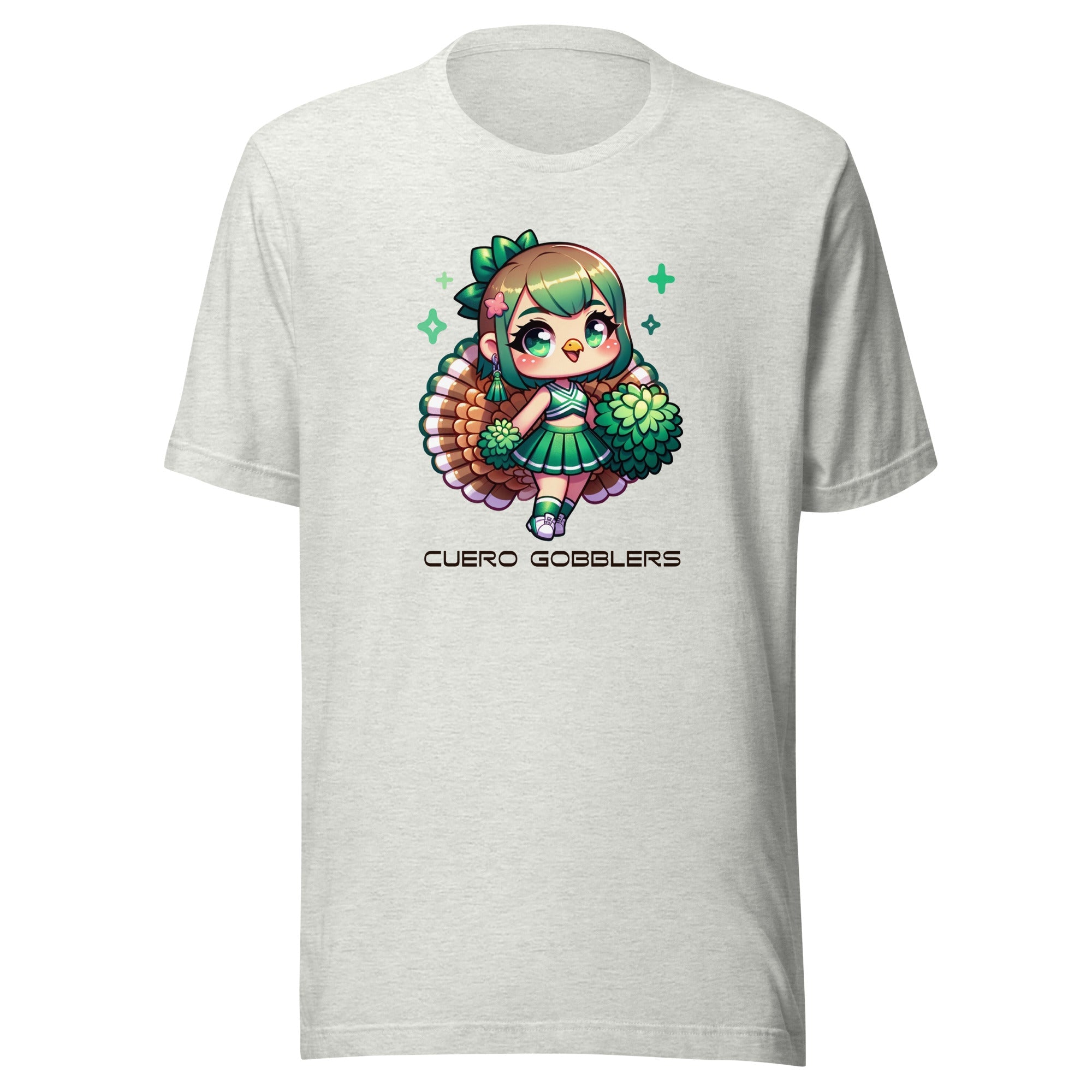 Cuero Gobblers Cheerleader design #24 Unisex t-shirt - CueroThreads LLC