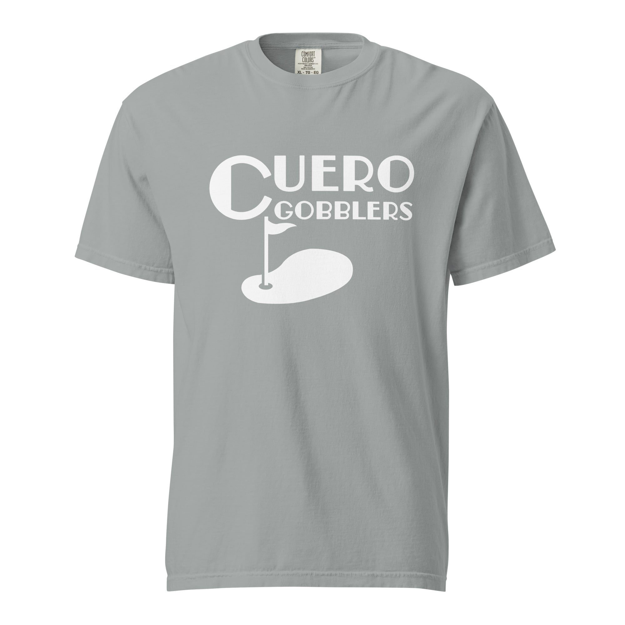 Cuero Golf Unisex garment - dyed heavyweight t-shirt - CueroThreads LLC