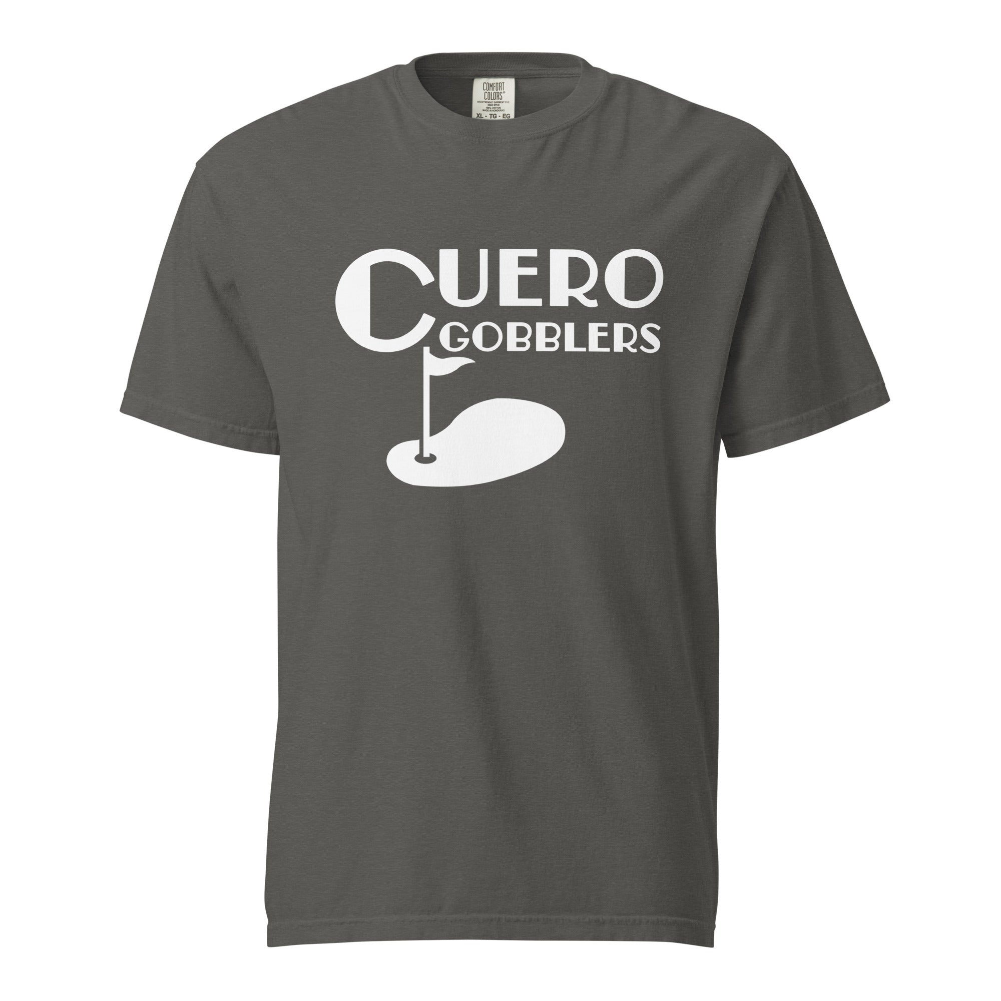 Cuero Golf Unisex garment - dyed heavyweight t-shirt - CueroThreads LLC