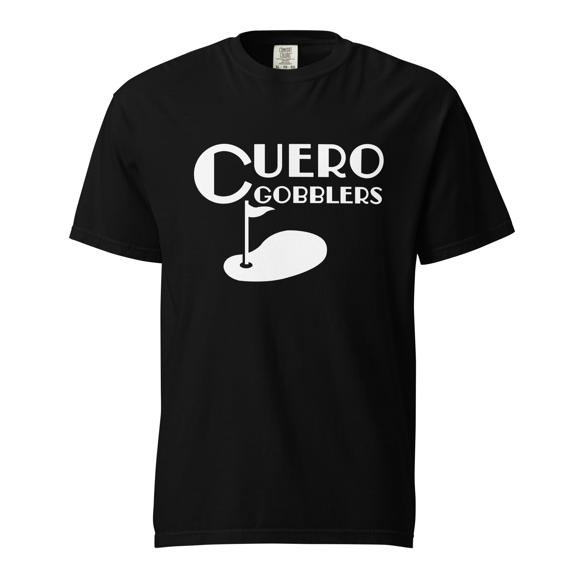 Cuero Golf Unisex garment - dyed heavyweight t-shirt - CueroThreads LLC