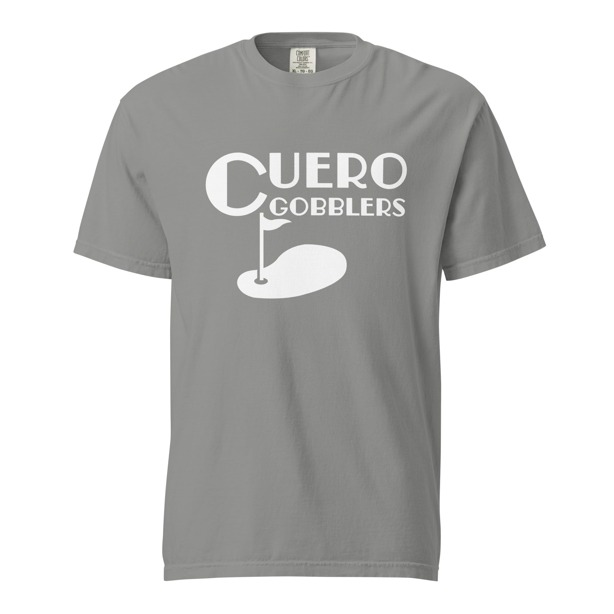 Cuero Golf Unisex garment - dyed heavyweight t-shirt - CueroThreads LLC