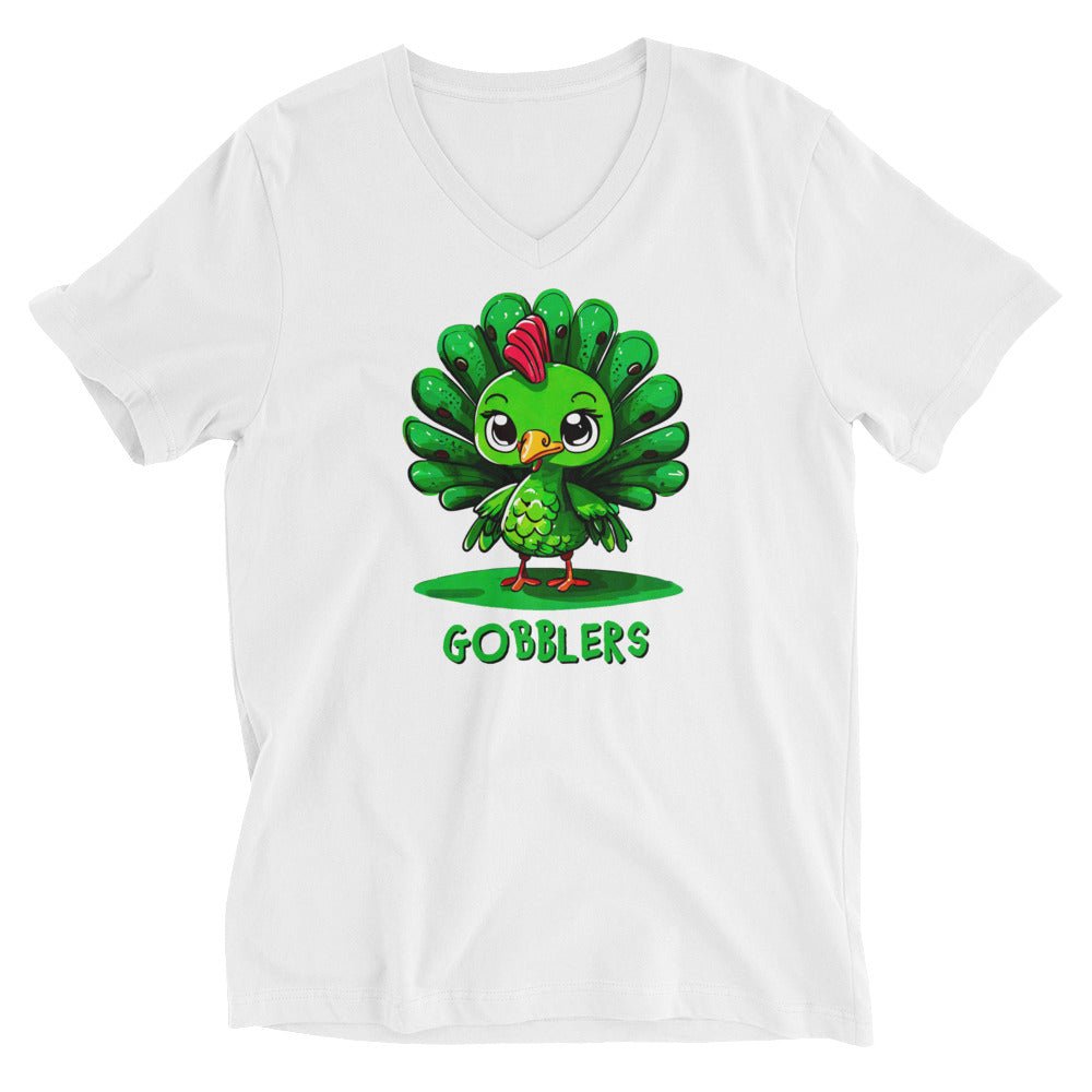 Cuero Threads Gobbler Tee #224 Unisex Short Sleeve V - Neck T-Shirt - CueroThreads LLC