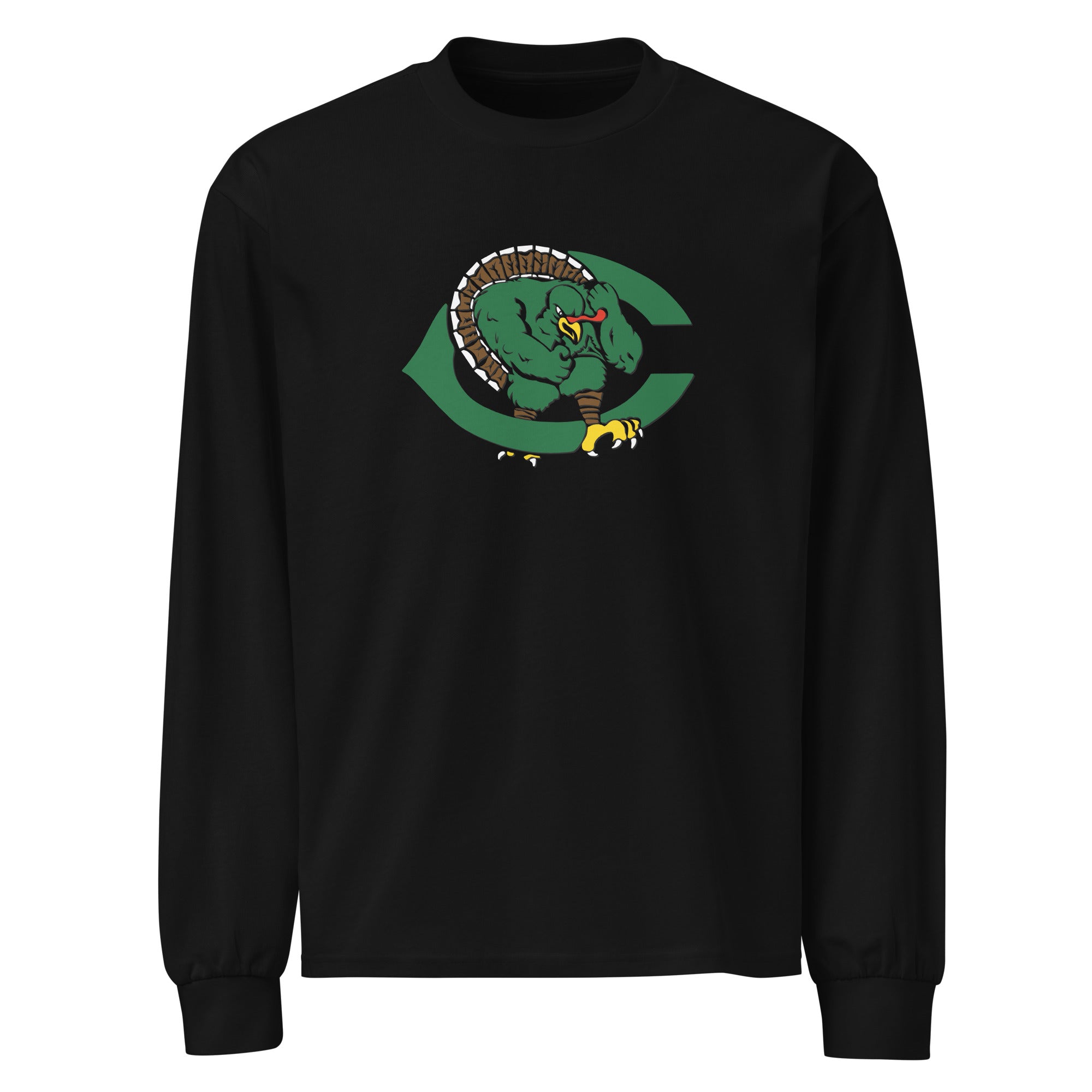 Gobbler Classic Mascot Premium heavyweight long sleeve shirt - CueroThreads LLC