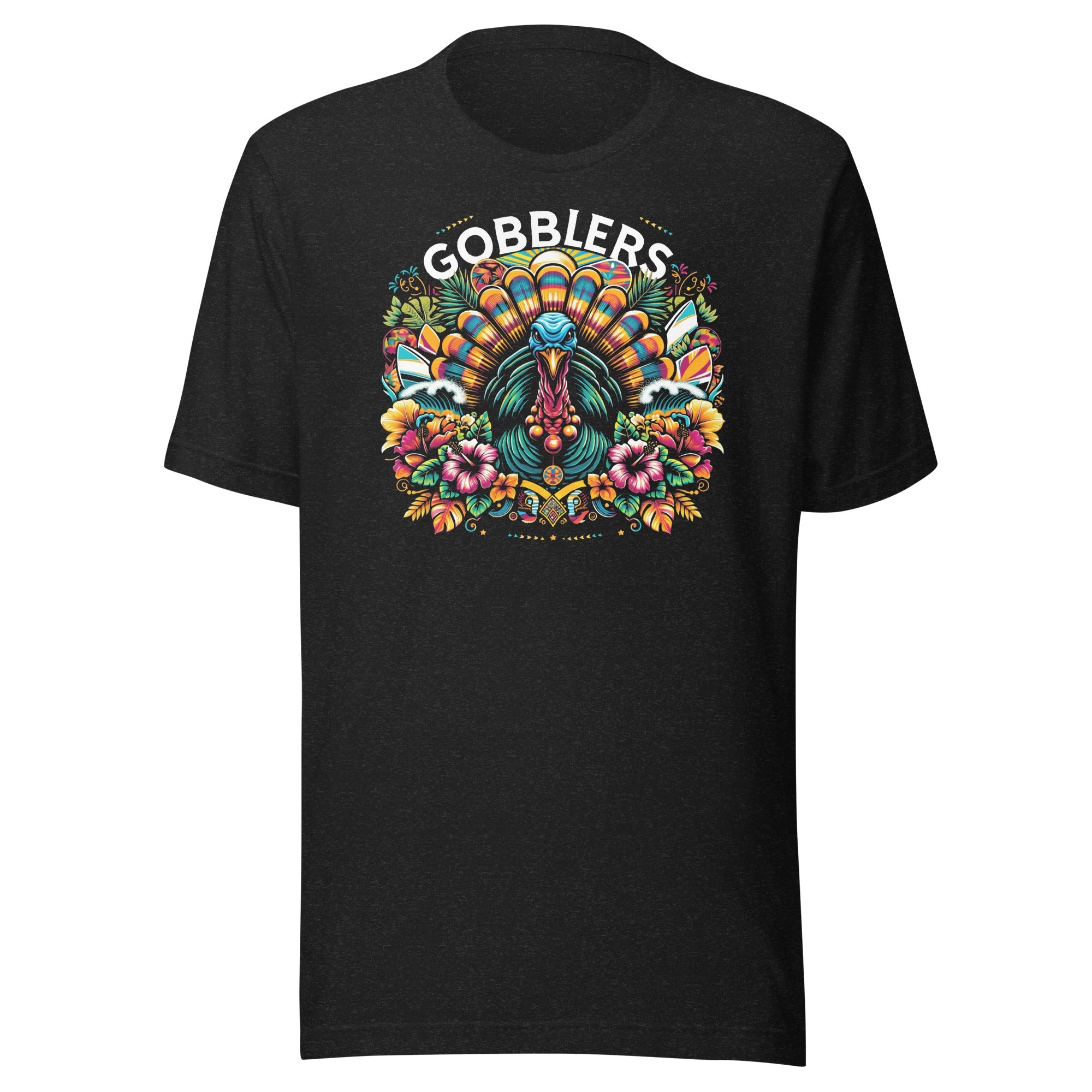 GOBBLERS Tropical Tee Unisex Bella Canvas t-shirt - CueroThreads LLC