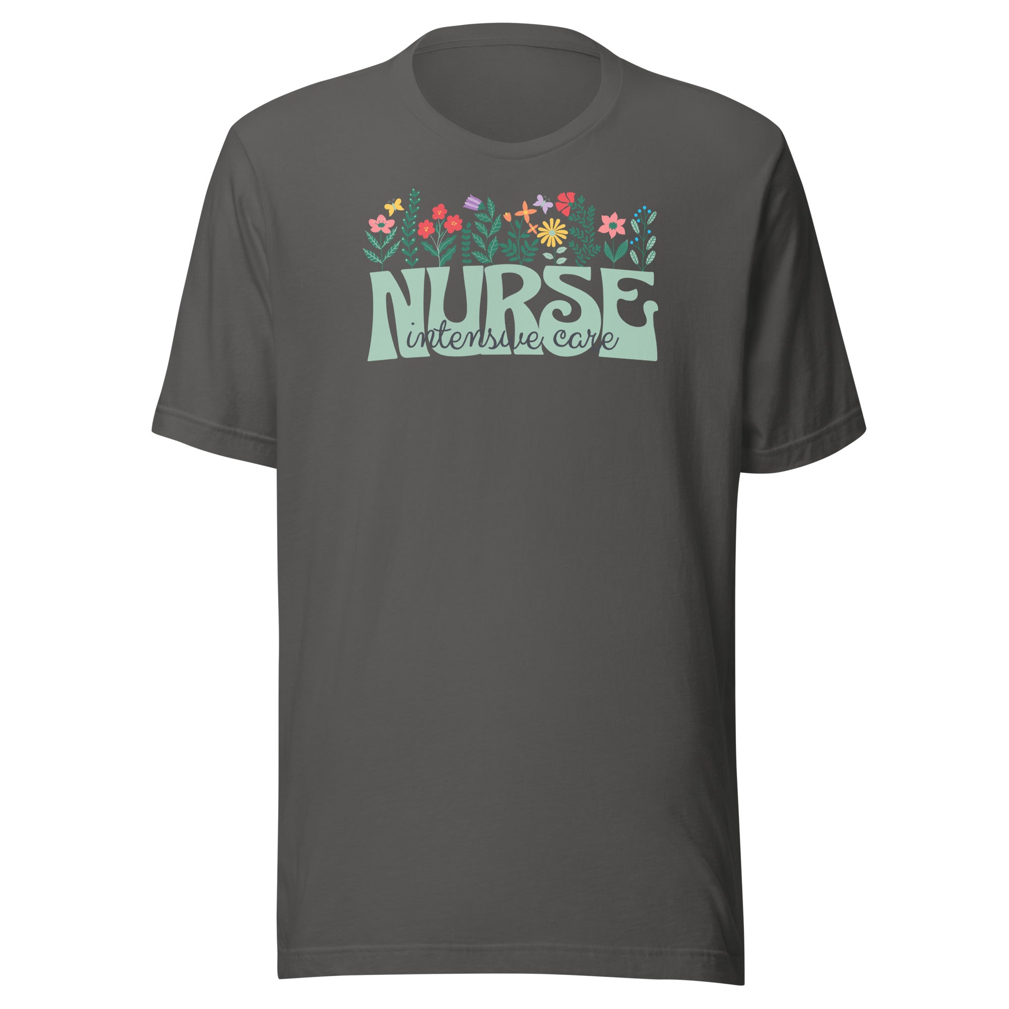 ICU Nurse Bella Canvas t-shirt by Cuero Threads LLC - CueroThreads LLC