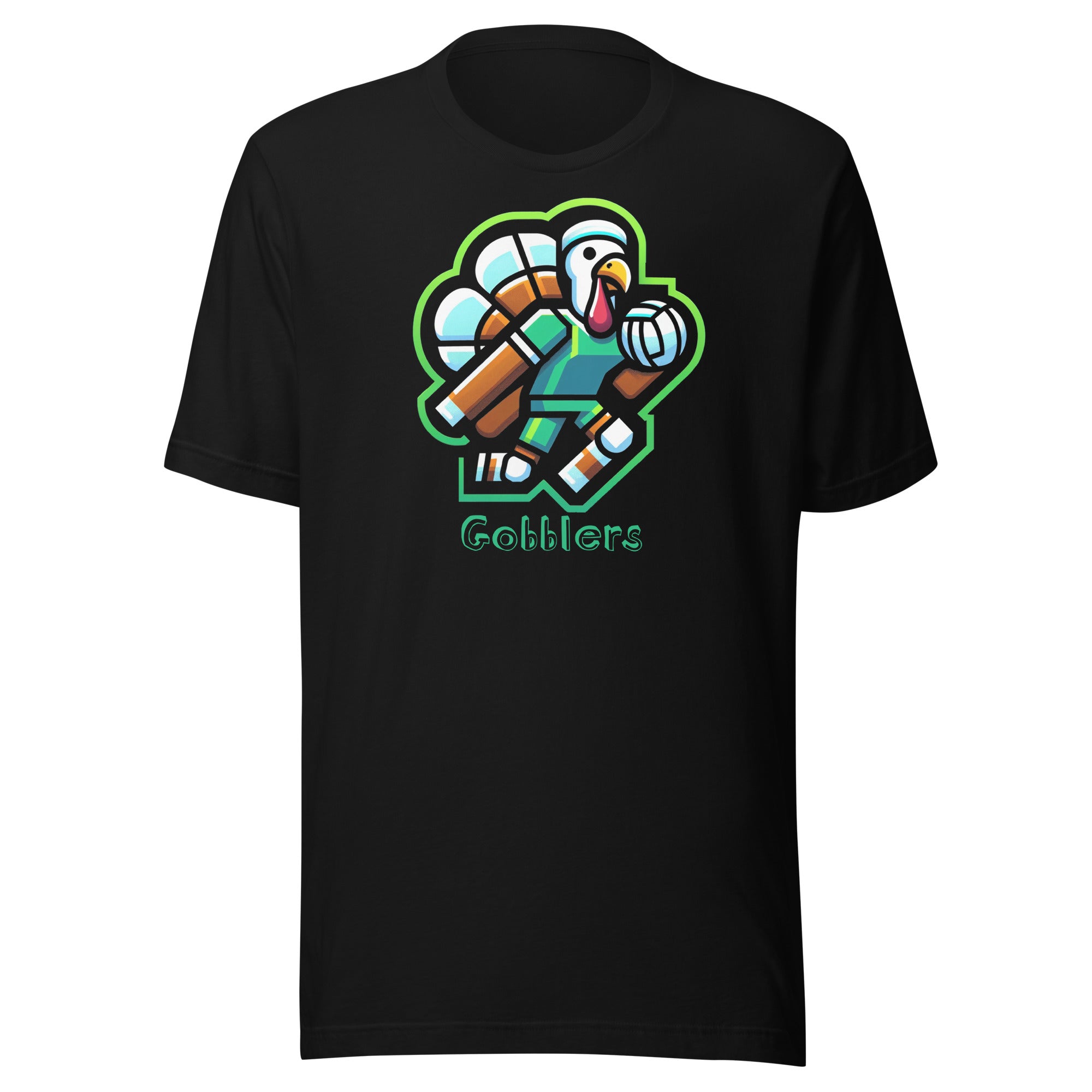 Retro Gobbler Volleyball Unisex Bella Canvas t-shirt - CueroThreads LLC