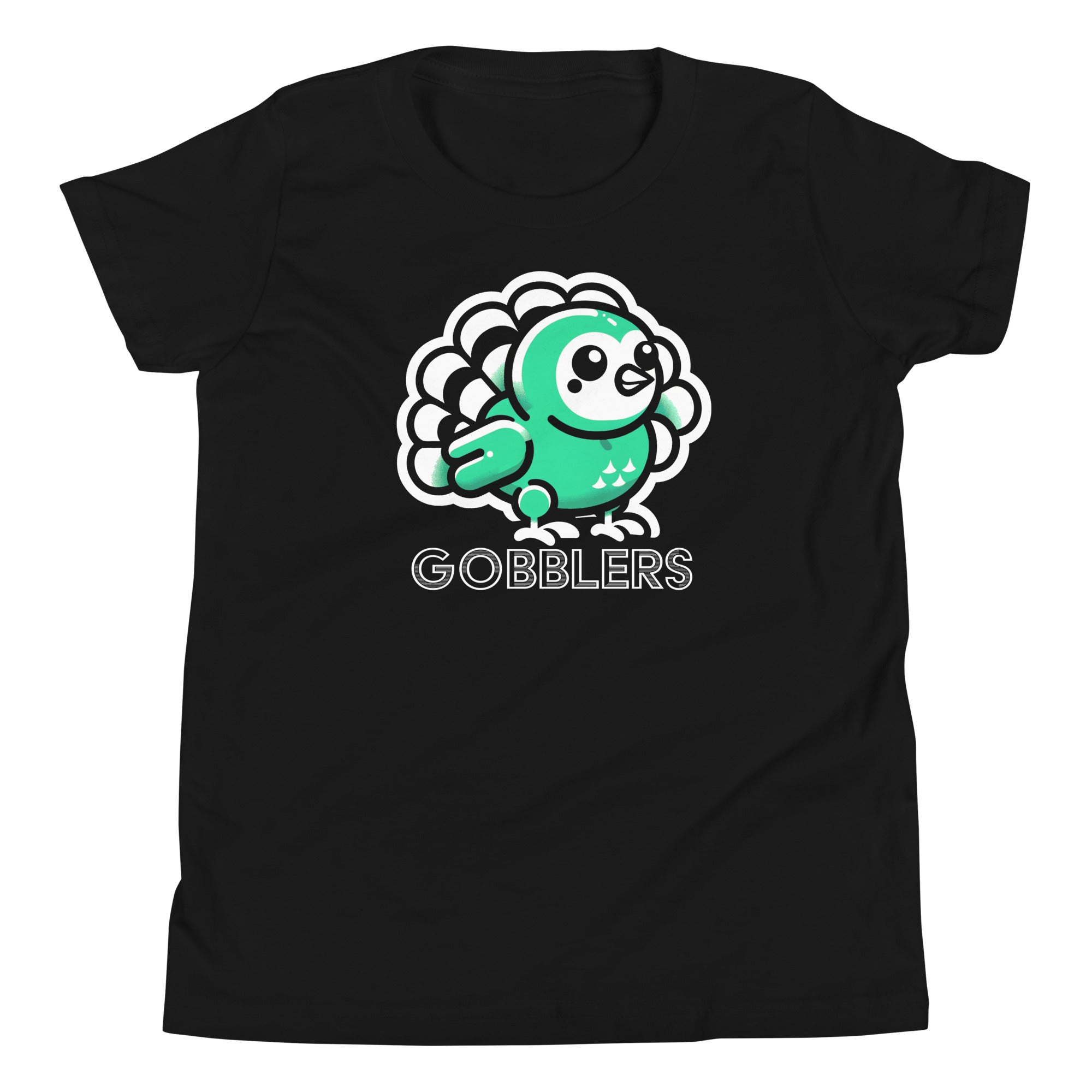 Retro Gobbler Youth Short Sleeve Bella CanvasT-Shirt - CueroThreads LLC