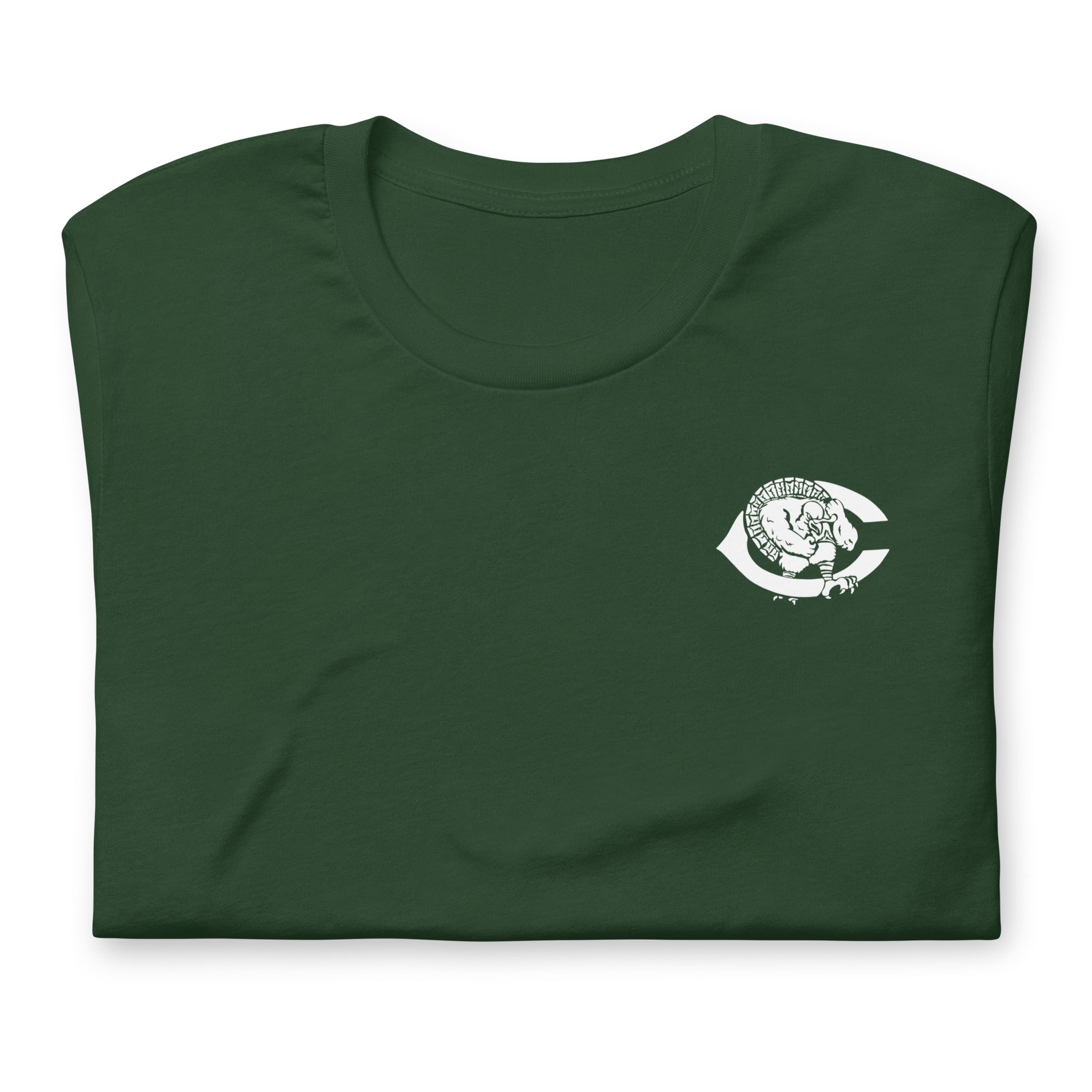 Simple Cuero Gobbler Mascot Bella Canvas t-shirt - CueroThreads LLC