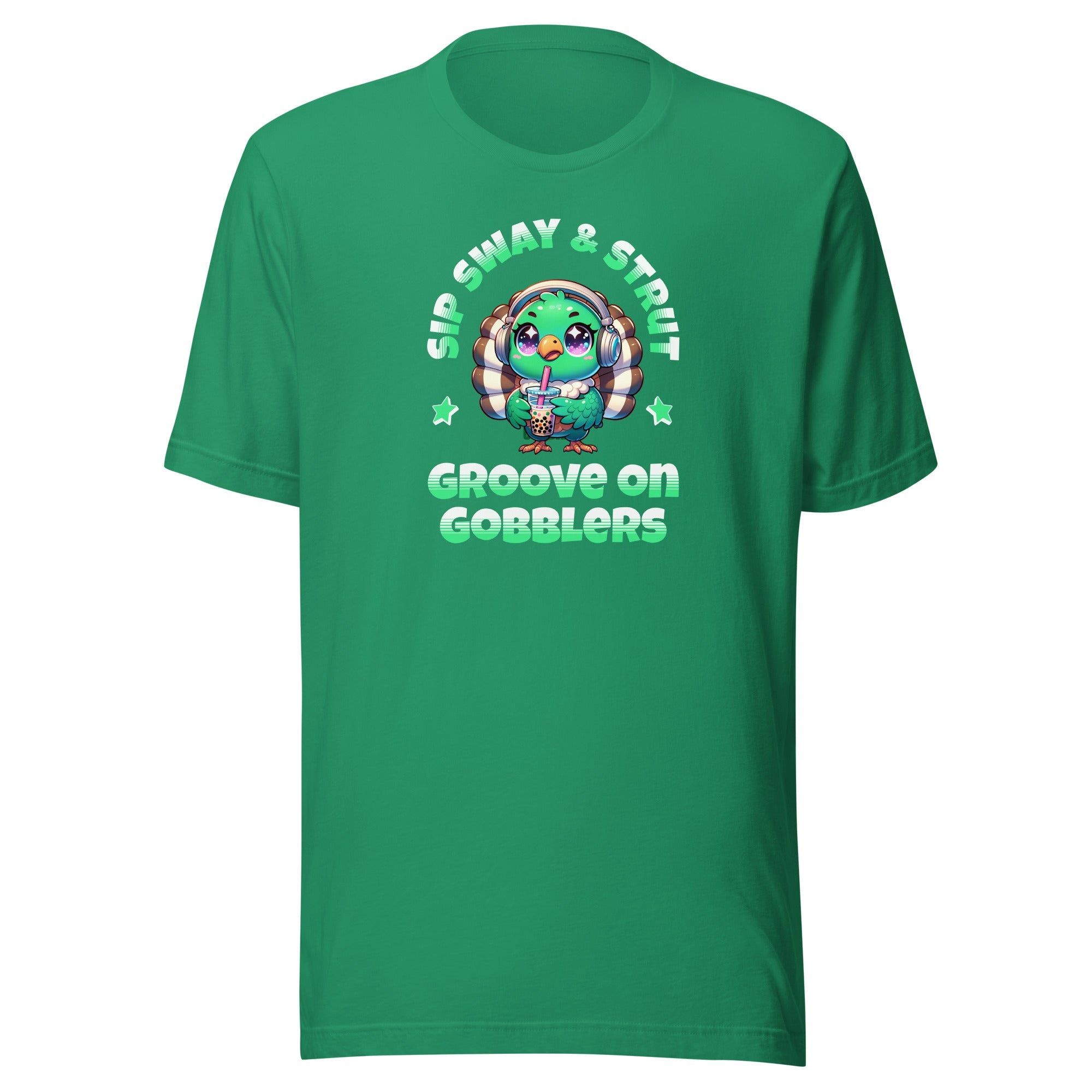 Sip Sway and Groove on Gobblers Bella Canvas Unisex t-shirt - CueroThreads LLC