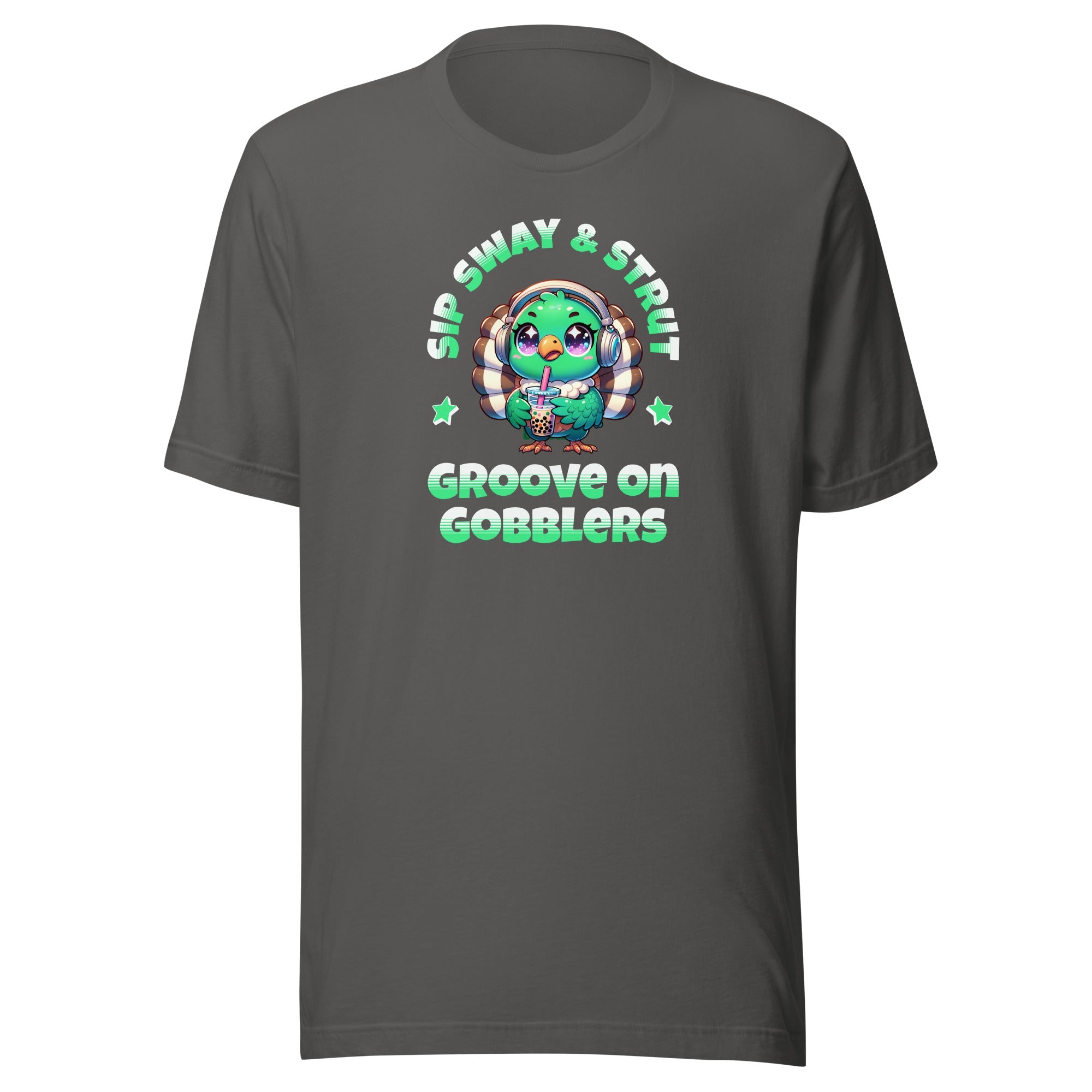 Sip Sway and Groove on Gobblers Bella Canvas Unisex t-shirt - CueroThreads LLC