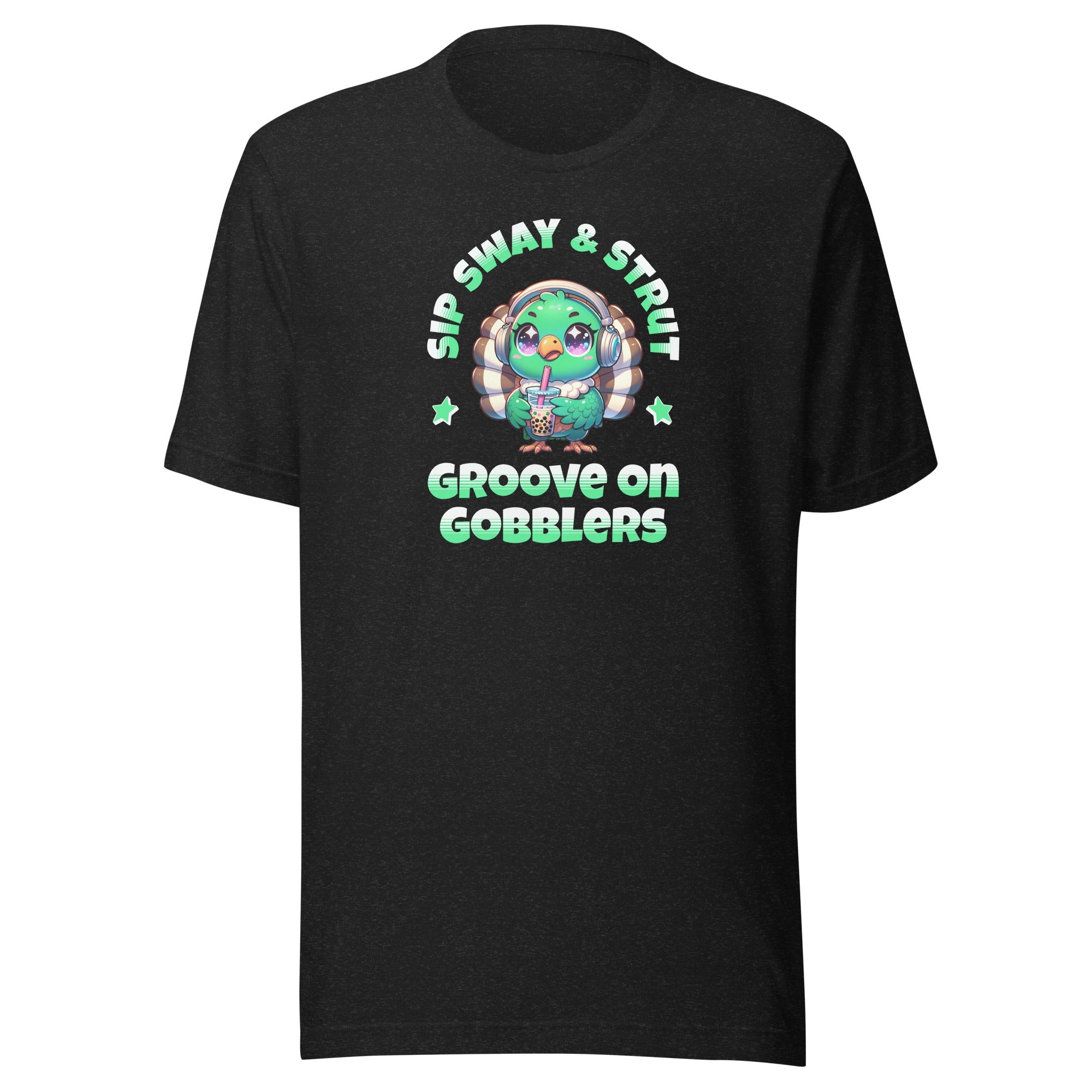 Sip Sway and Groove on Gobblers Bella Canvas Unisex t-shirt - CueroThreads LLC