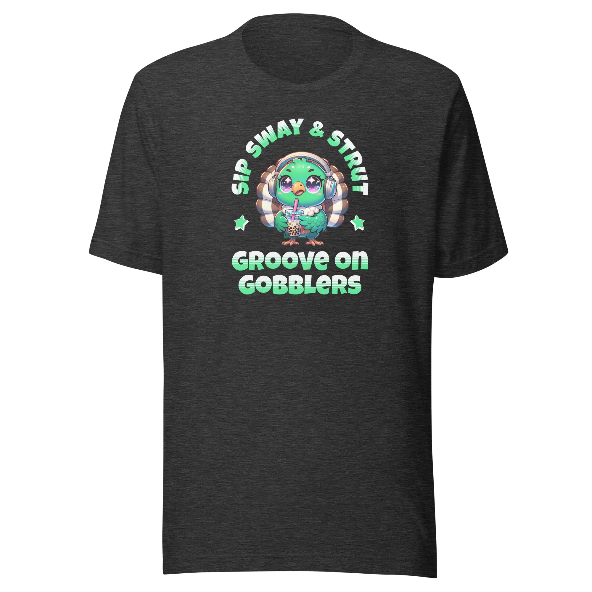 Sip Sway and Groove on Gobblers Bella Canvas Unisex t-shirt - CueroThreads LLC