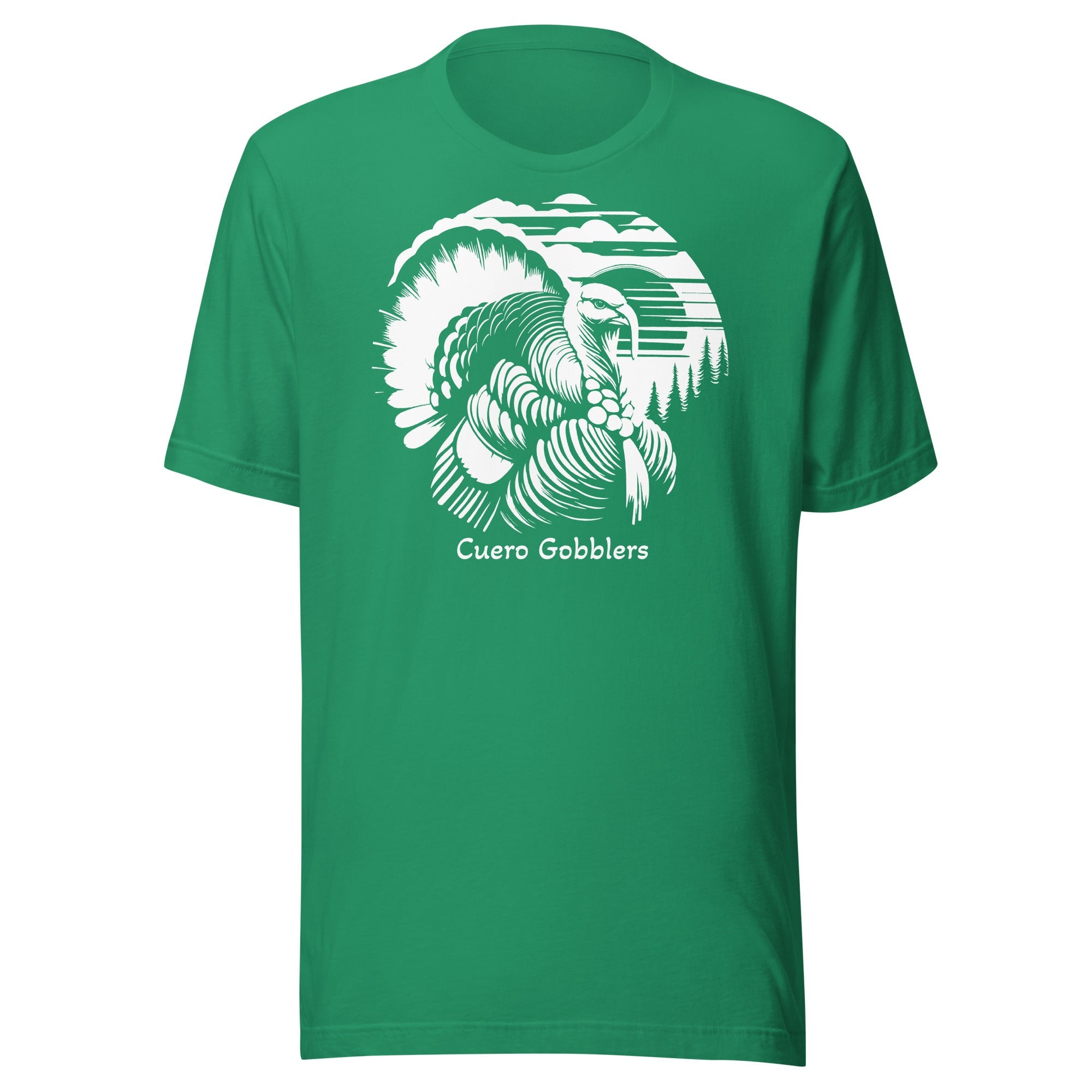 Sunset Cuero Gobblers Bella Canvas t-shirt - CueroThreads LLC