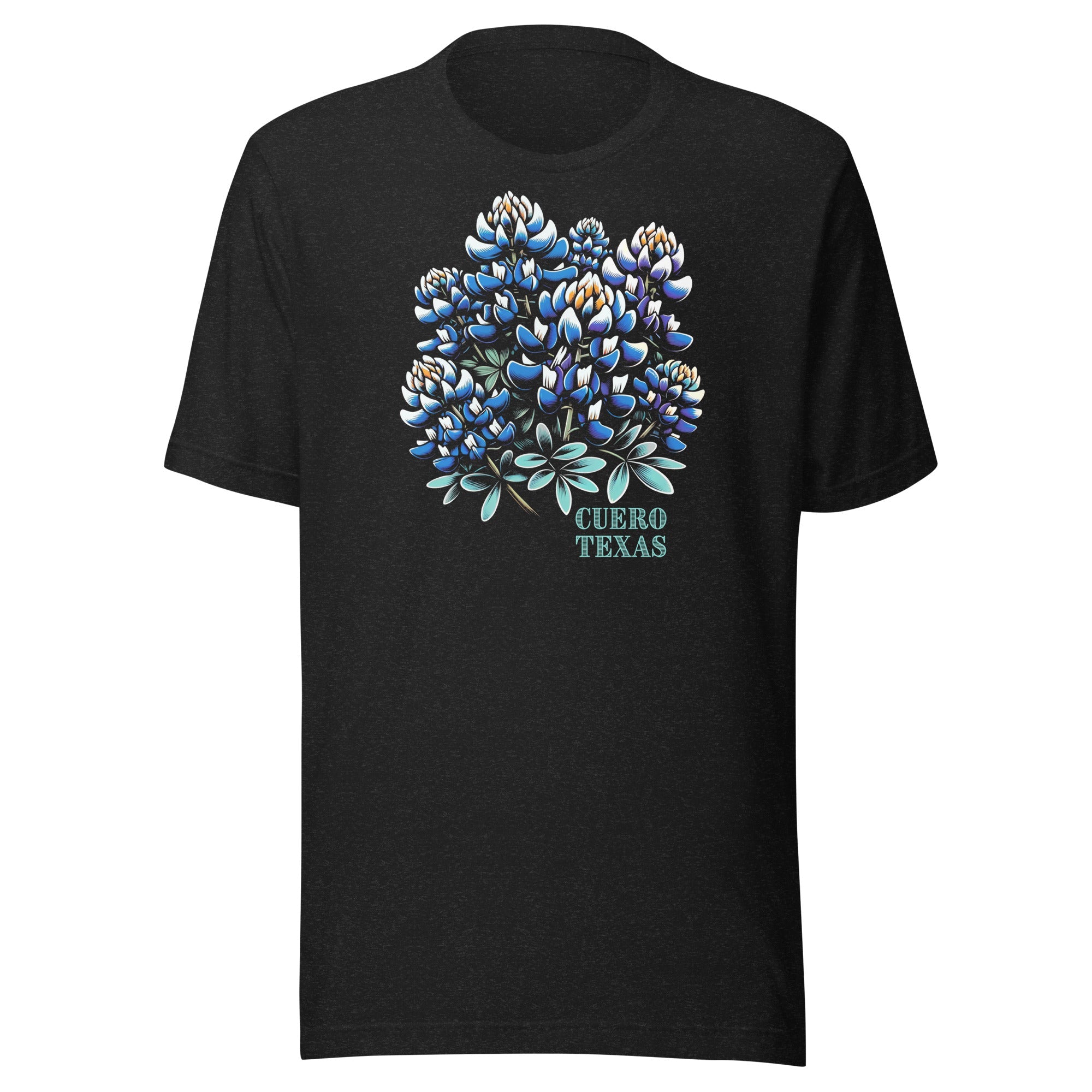 Texas Bluebonnet Unisex Short Sleeve Bella+Canvas t-shirt - CueroThreads LLC