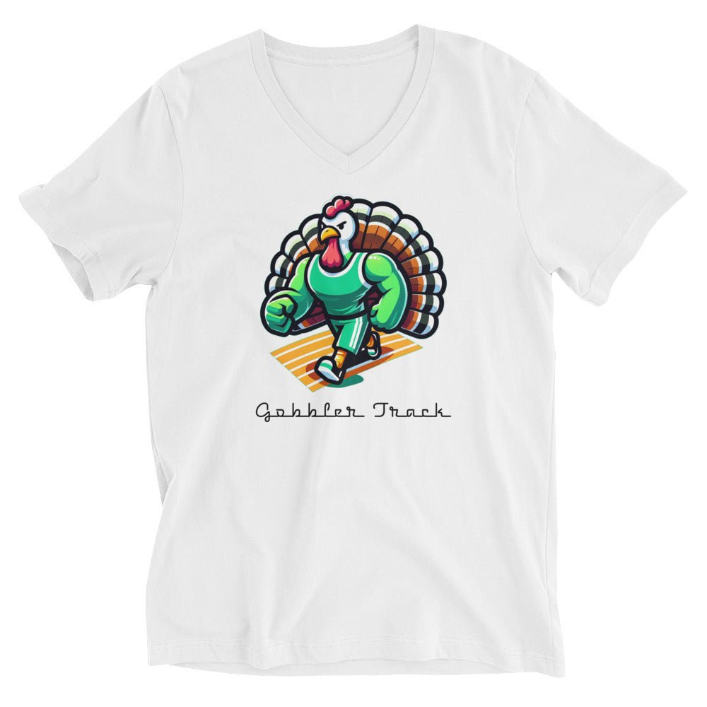 Track & Gobbler Bella Canvas Unisex Short Sleeve V - Neck T-Shirt - CueroThreads LLC