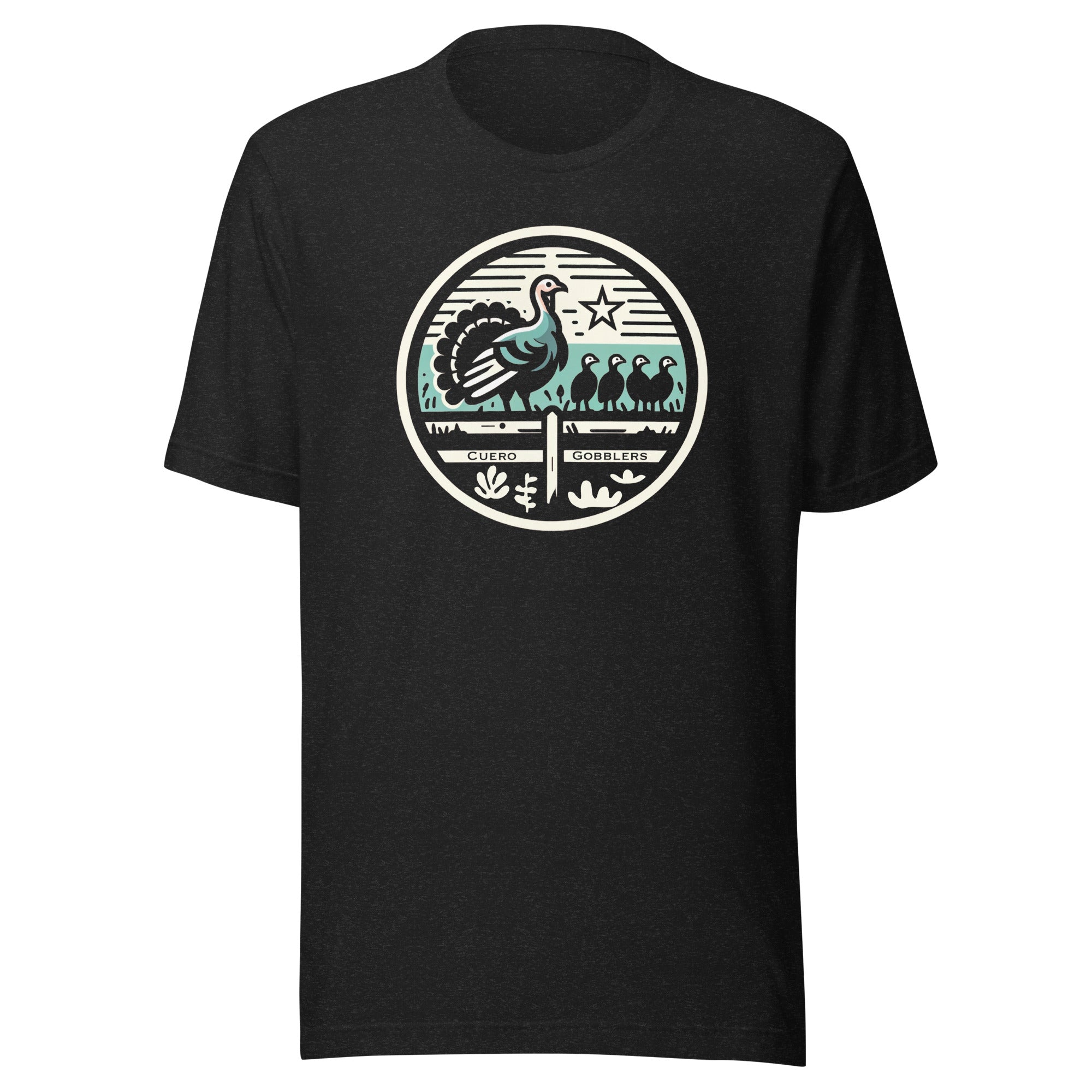 Wild Turkey on the Fence Unisex t-shirt - CueroThreads LLC